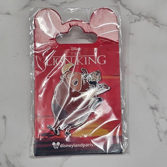 New Pumba Pumbaa and Timon Lion King Disney Land Paris Dlrp Dlp May 2019 Pin - Picture 1 of 2